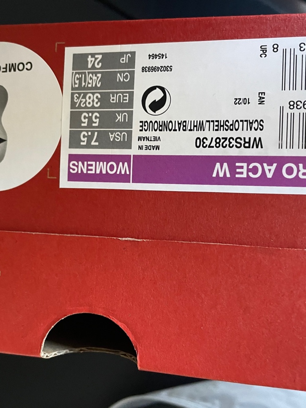 Pickleball Tennis Athletic Sneakers Wilson - Picture 3 of 4